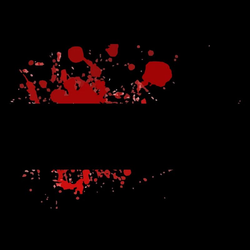 Blut Spritzer Splatter Halloween Blutspritzer