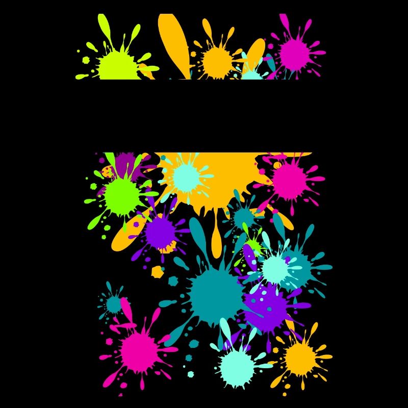 Bunte klekse (b)