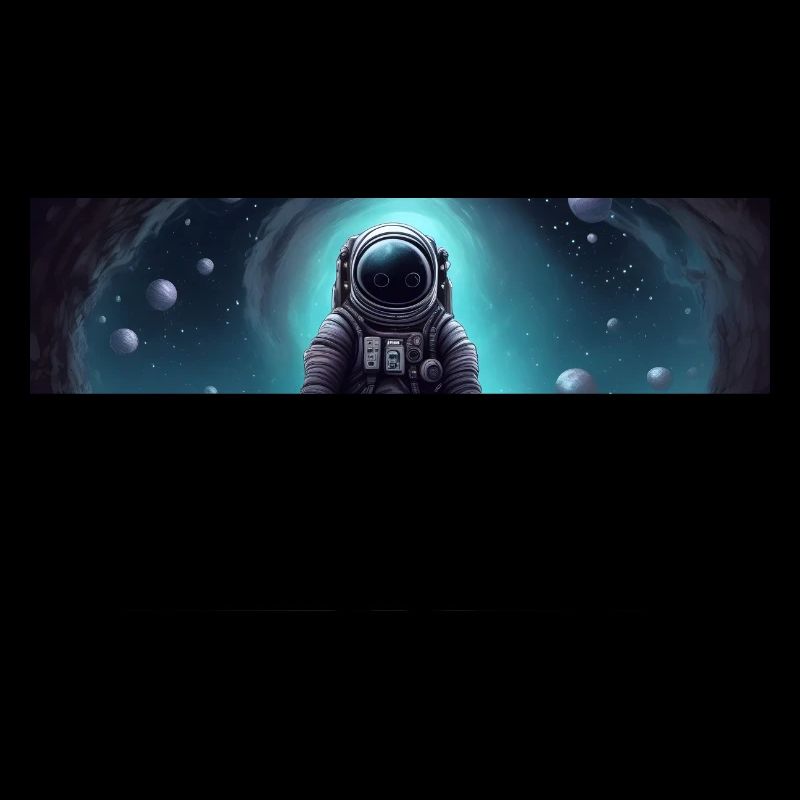 astronaute, perdu dans l’espace