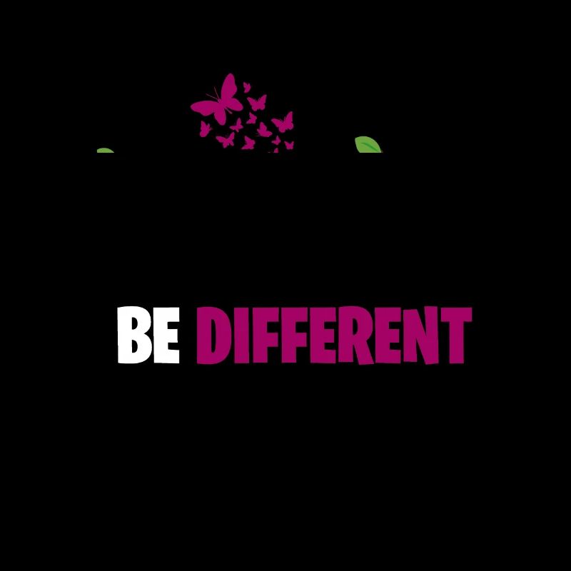 BE DIFFERENT be different Sloth Sloth Design
