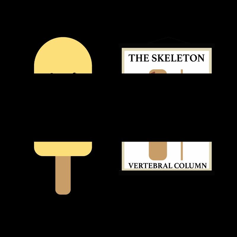 Spine skeleton humor