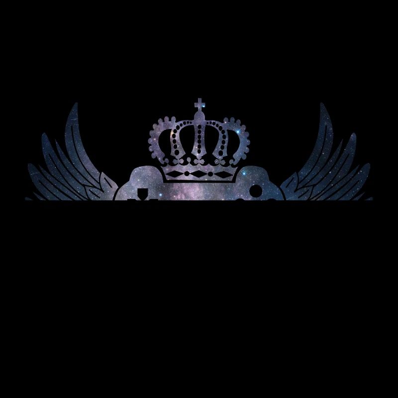 Controller Symbol Controller mit Flügeln und Krone