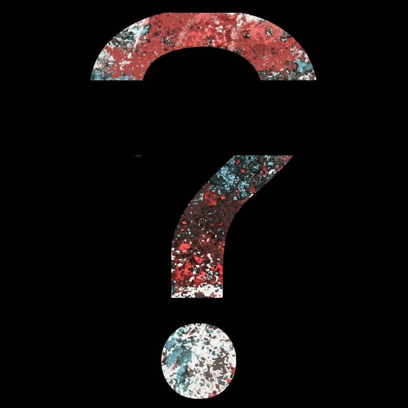 Abstract Question Mark