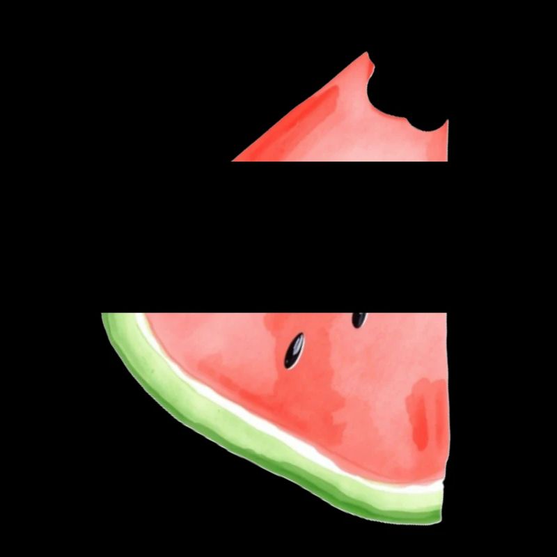 Pastèque peinte