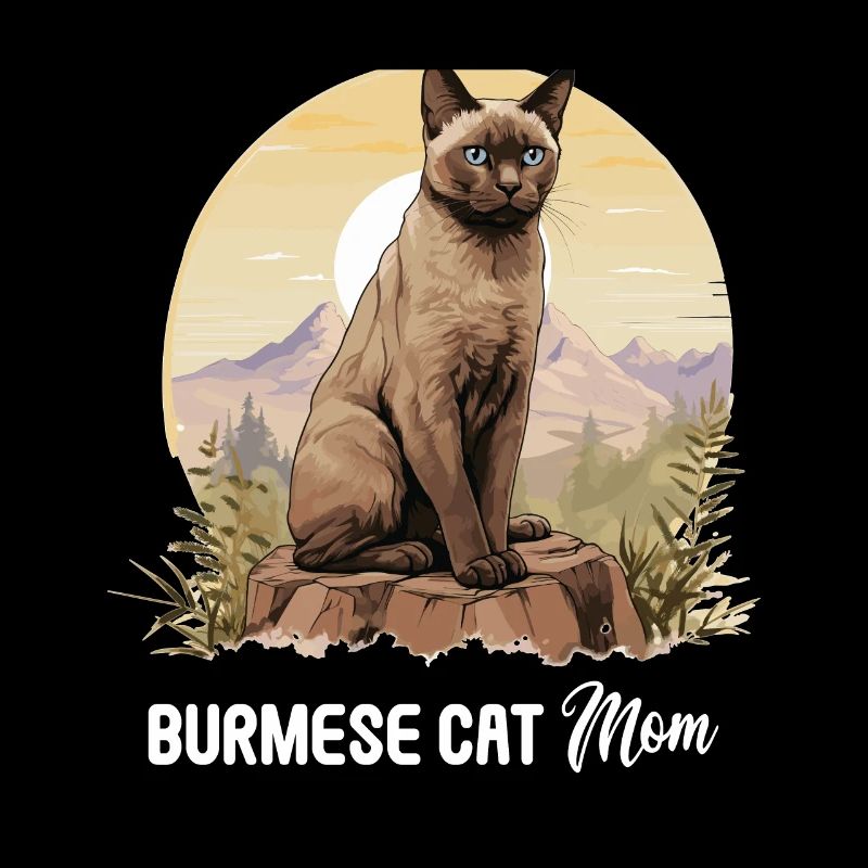 Chat birman Birmanie Katze
