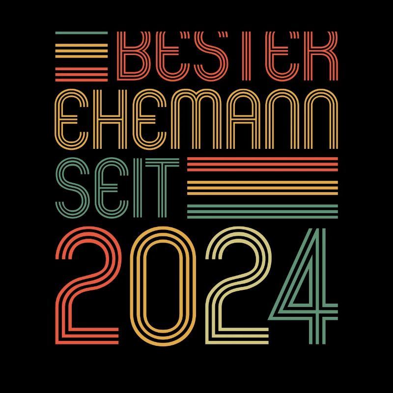 Bester Ehemann seit 2024 1.Hochzeitstag