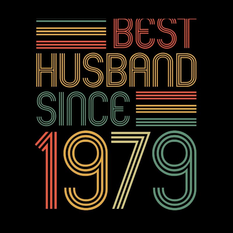 Bester Ehemann seit 1979 45.Hochzeitstag