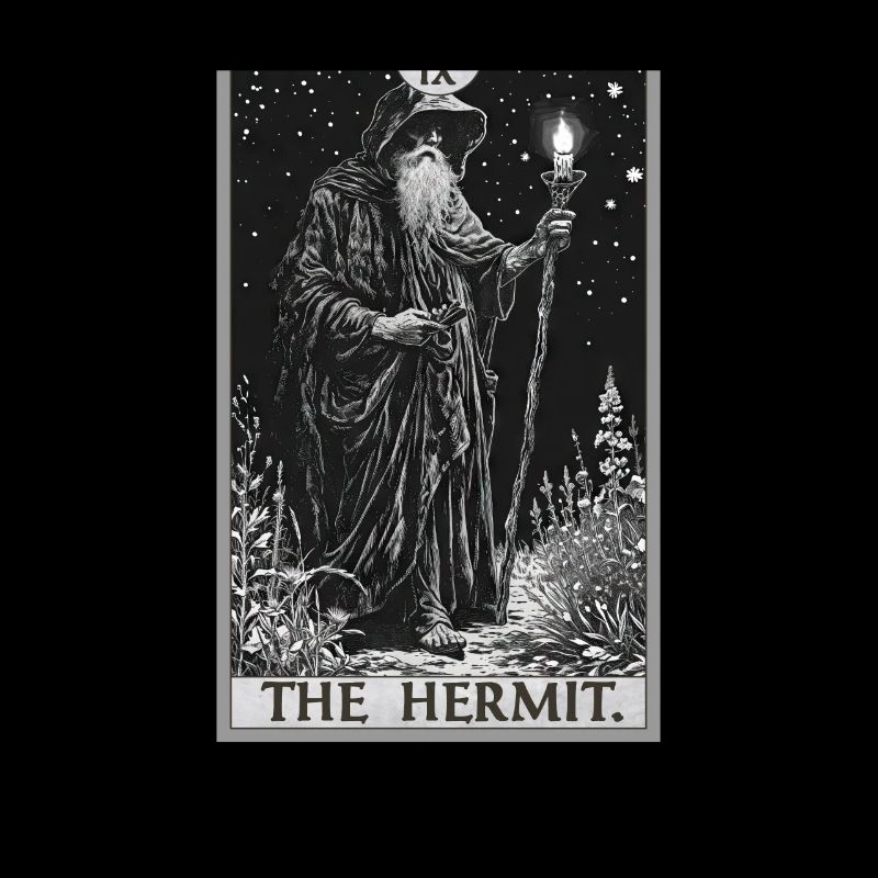 Tarotkarten Tarotkarte The Hermit Der Eremit