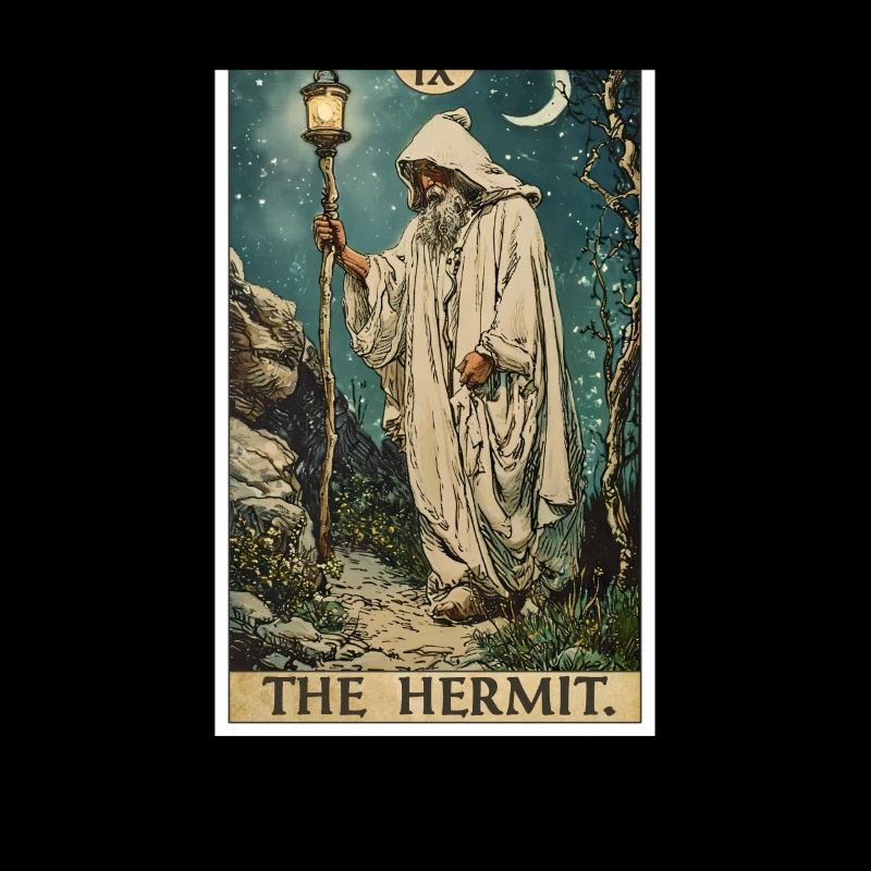 Tarotkarten Tarotkarte The Hermit Der Eremit
