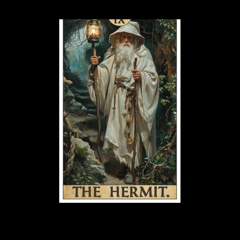 Tarotkarten Tarotkarte The Hermit Der Eremit