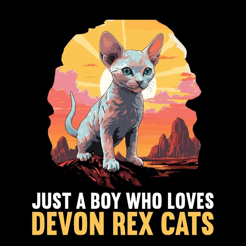 Devon Rex Kätzchen Devon Rex Katze