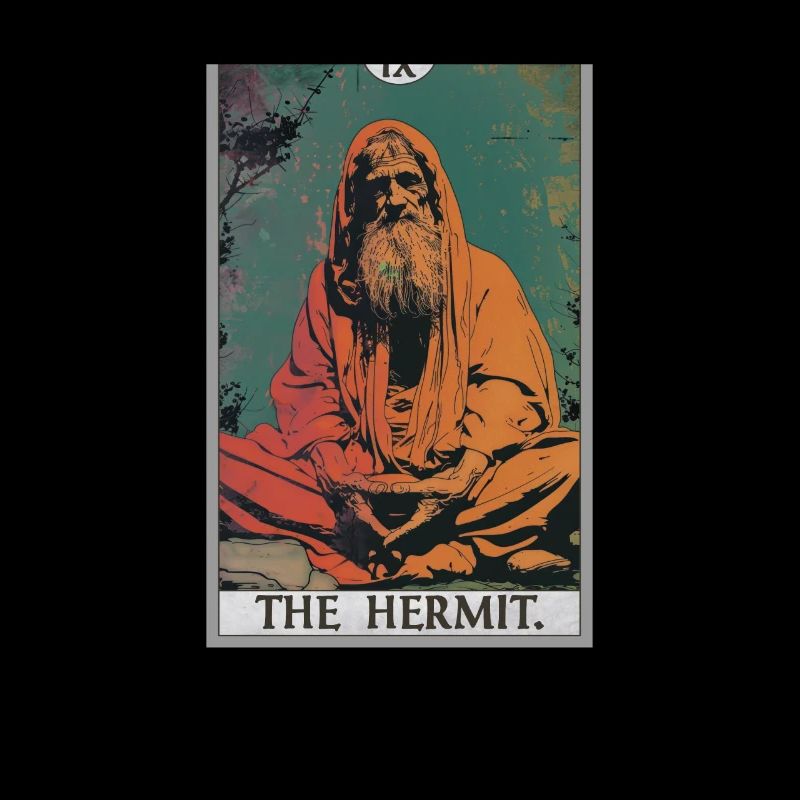 Tarotkarten Tarotkarte The Hermit Der Eremit