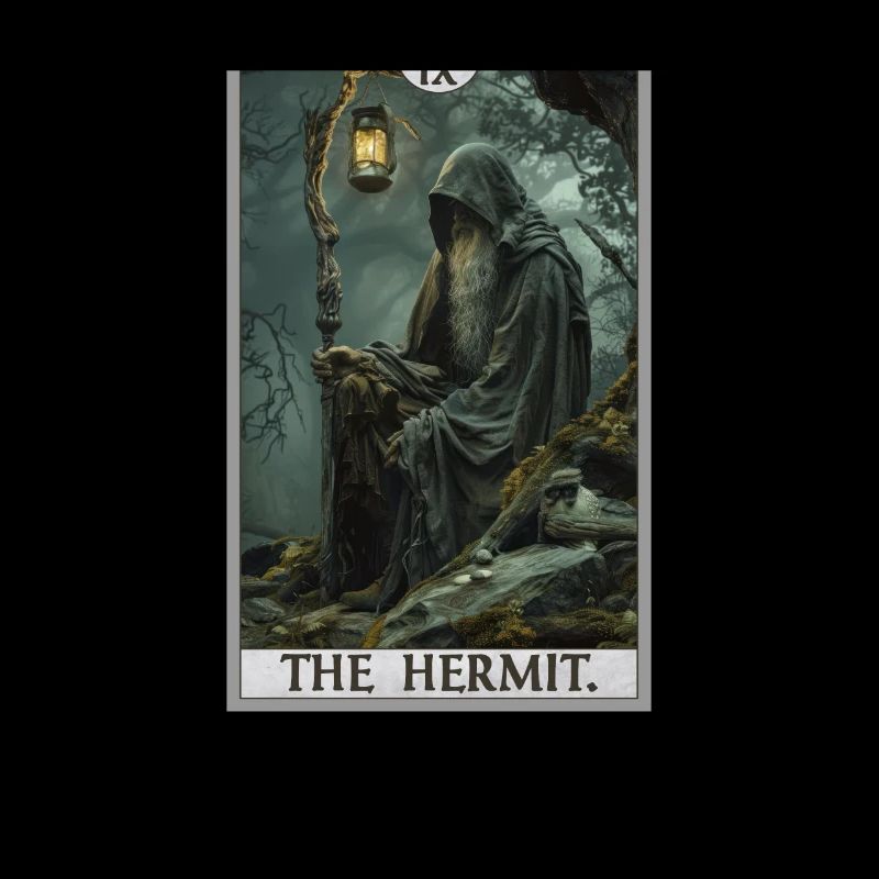Tarotkarten Tarotkarte The Hermit Der Eremit