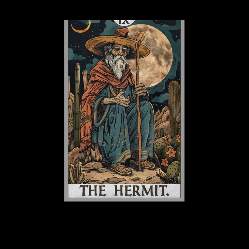 Tarotkarten Tarotkarte The Hermit Der Eremit
