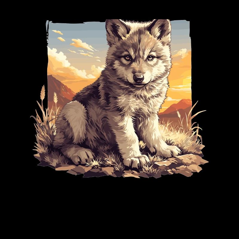 Wölfe Wolf