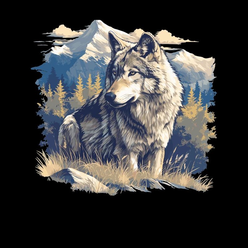 Wölfe Wolf