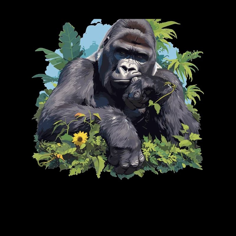 Mountain gorillas Mountain gorilla