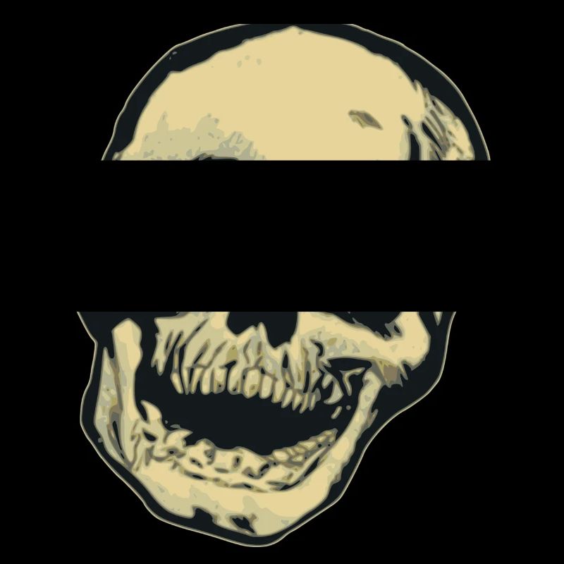 Totenkopf Comic Geschenk