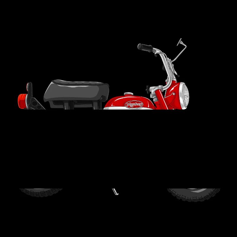 Monkey Z50A DE | candy ruby red