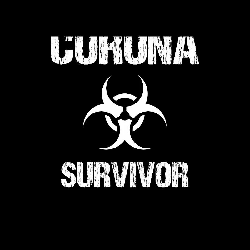 Corona survivant virus sarcasme de la grippe