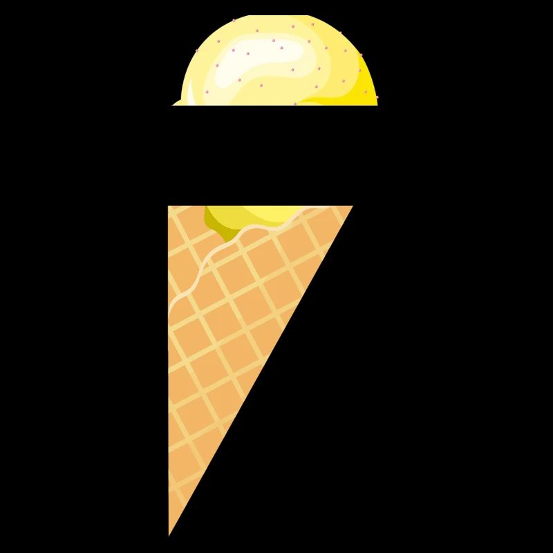 Kugel Vanille Eis Geschenk Idee