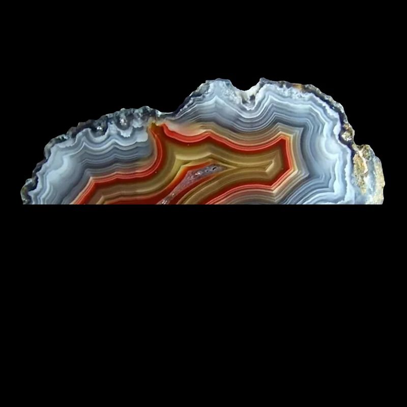 Agate minérale quartz géode gemme