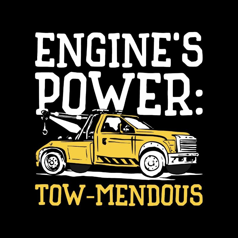 Tow Truck Driver Trucking Engine Operator Trucker