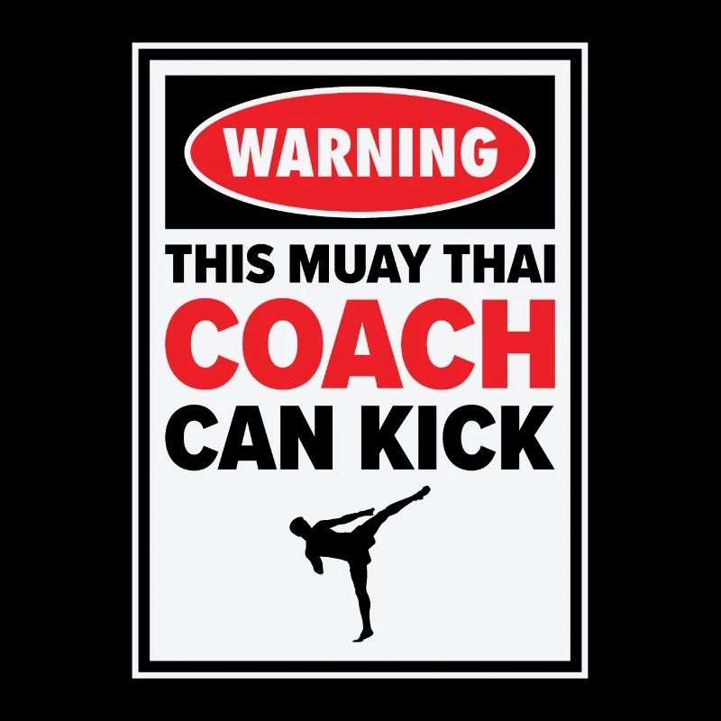 Muay Thai Coach Kickboxing Instructor Martial Arts