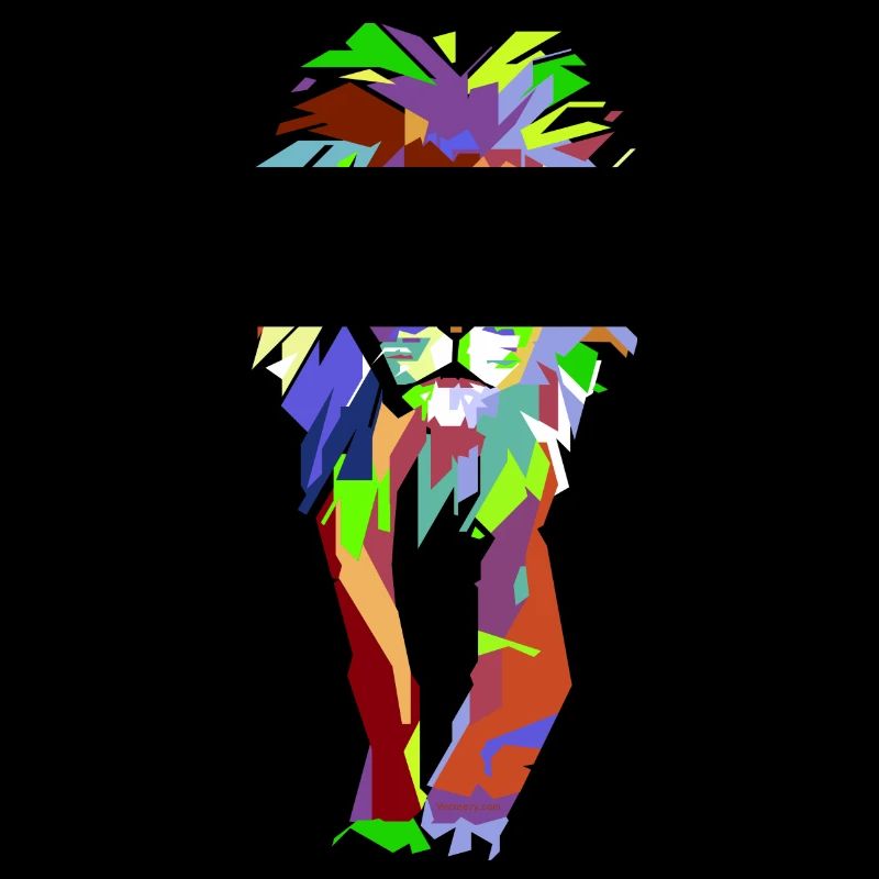 Löwe Pop-Art