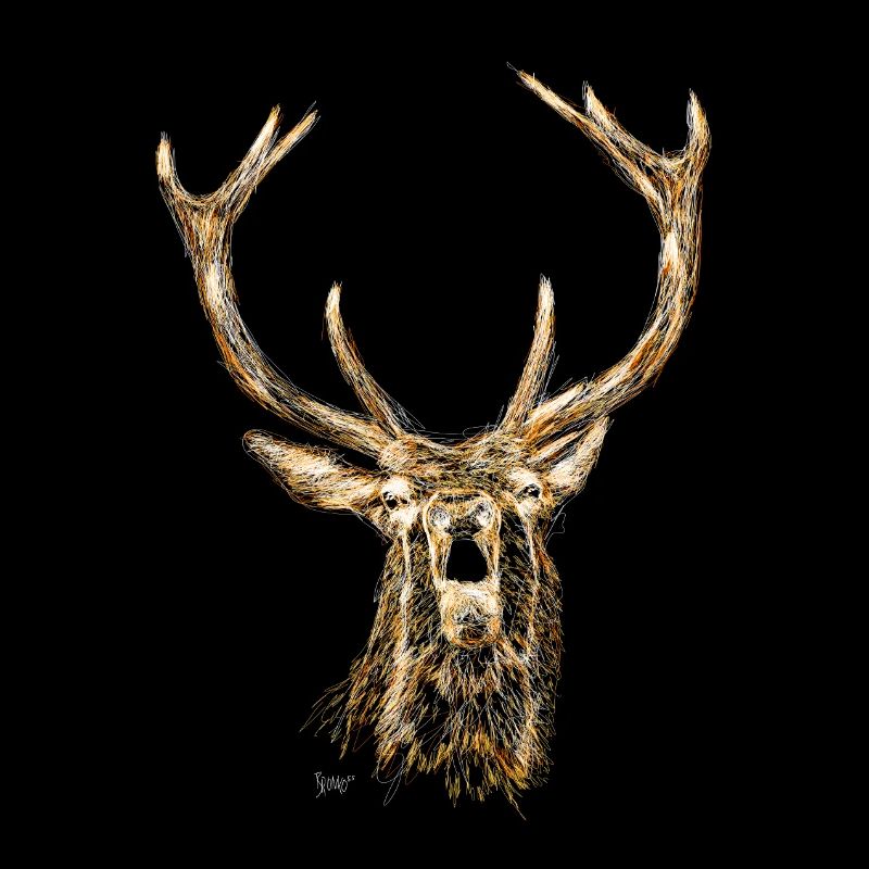 Bronko55 No.50 – Röhrender Hirsch