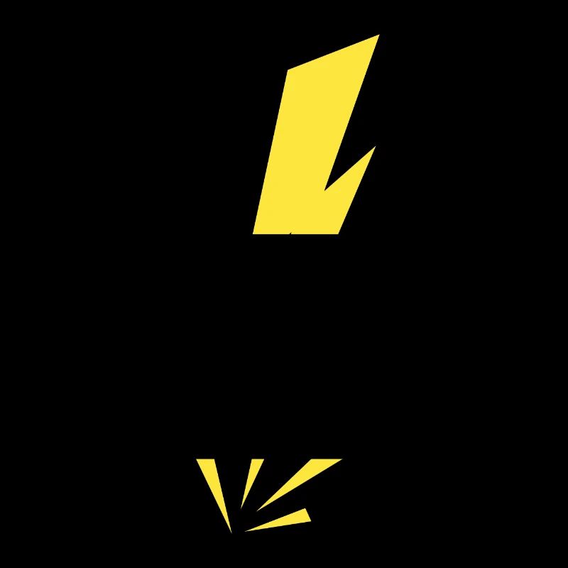 Lightning Thunder Lightning Angry idée cadeau d'avertissement