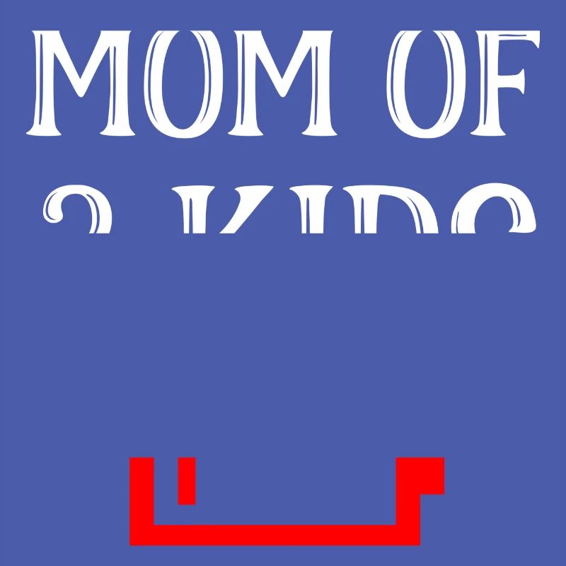 Müde Mutter von 2 Kindern Mutter mit zwei Kindern