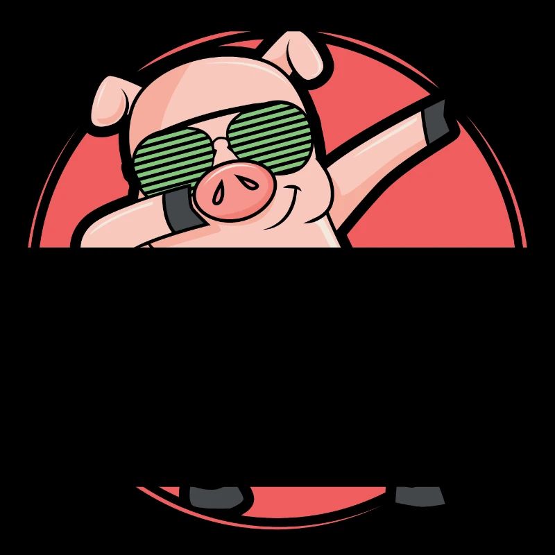 Dabbing Pic Schweinchen dab cool dance move