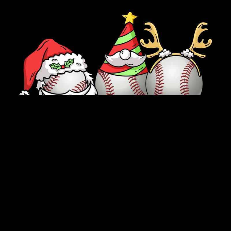 Esprits de Noël Baseball
