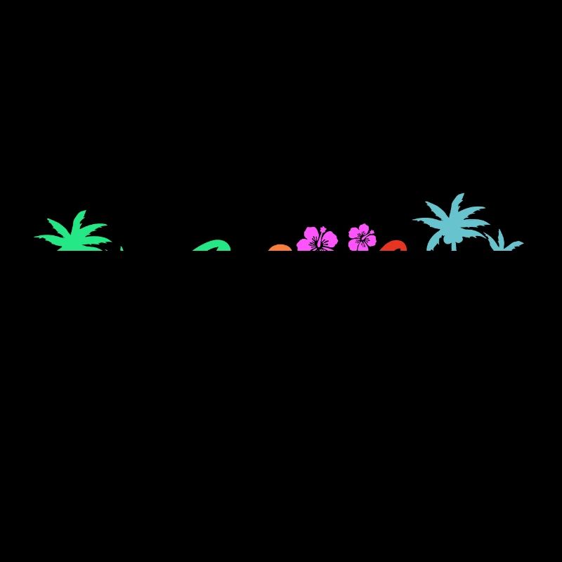 Idée de cadeau de vacances de plage d'été Hawaii Aloha