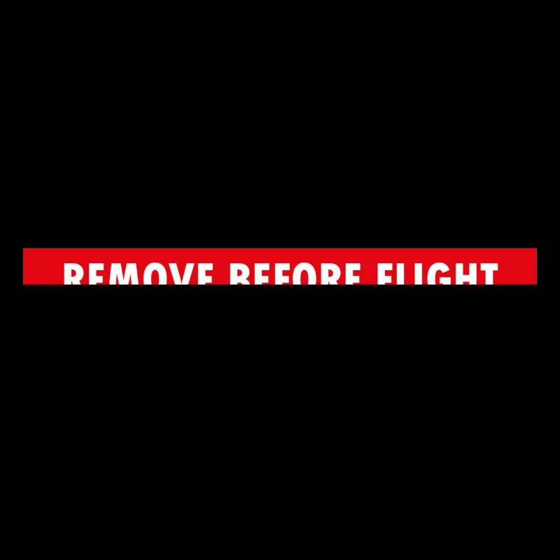Remove before flight