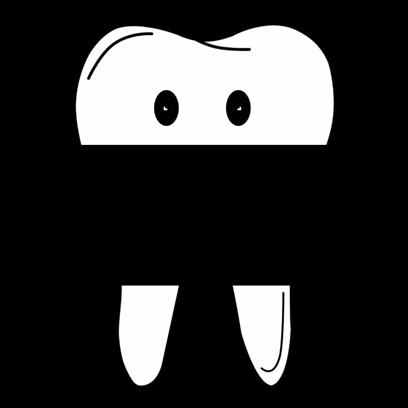 Tooth - dentist - practice - logo - gift idea