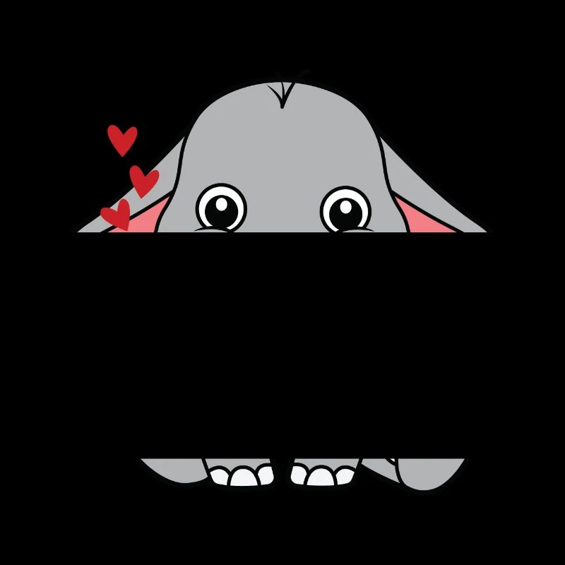 petit éléphant doux bébé