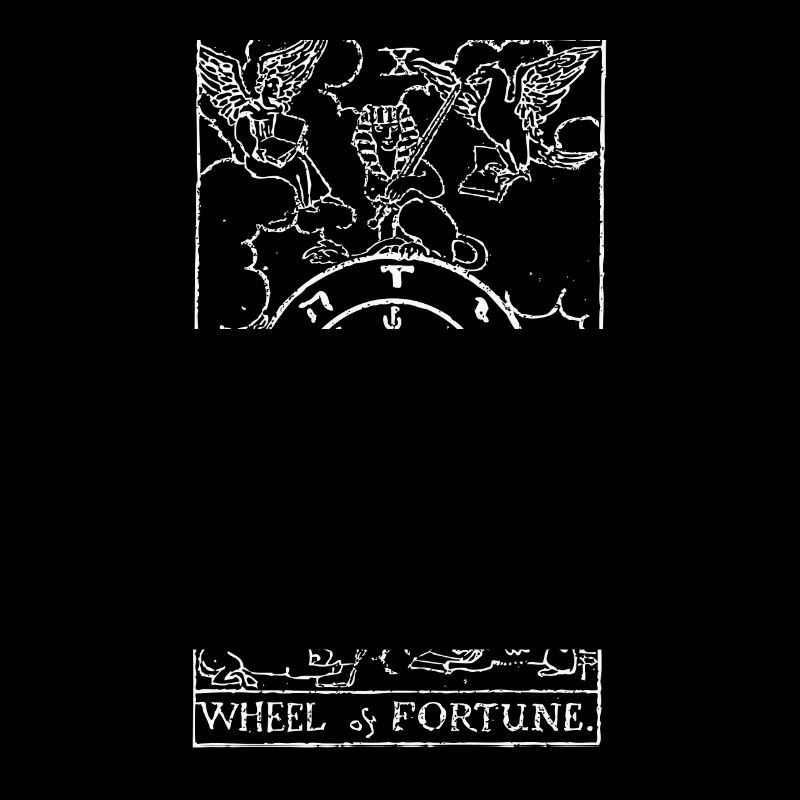 Tarot Card Roue de la Fortune - Roue de la Fortune