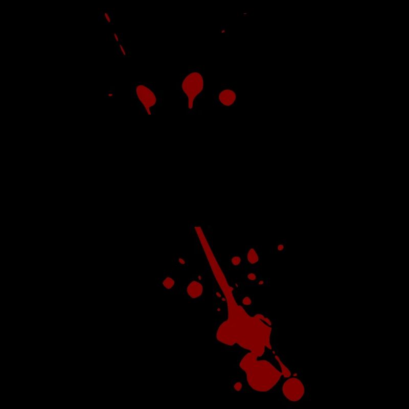 Blut Spritzer Splatter Halloween