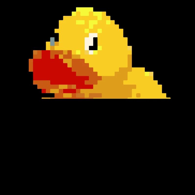 Pixel rubber duck