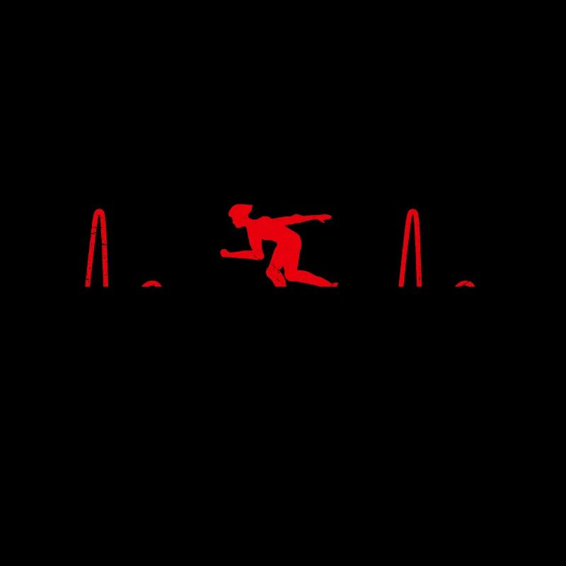 Heartbeat inline skating Funny gift idea