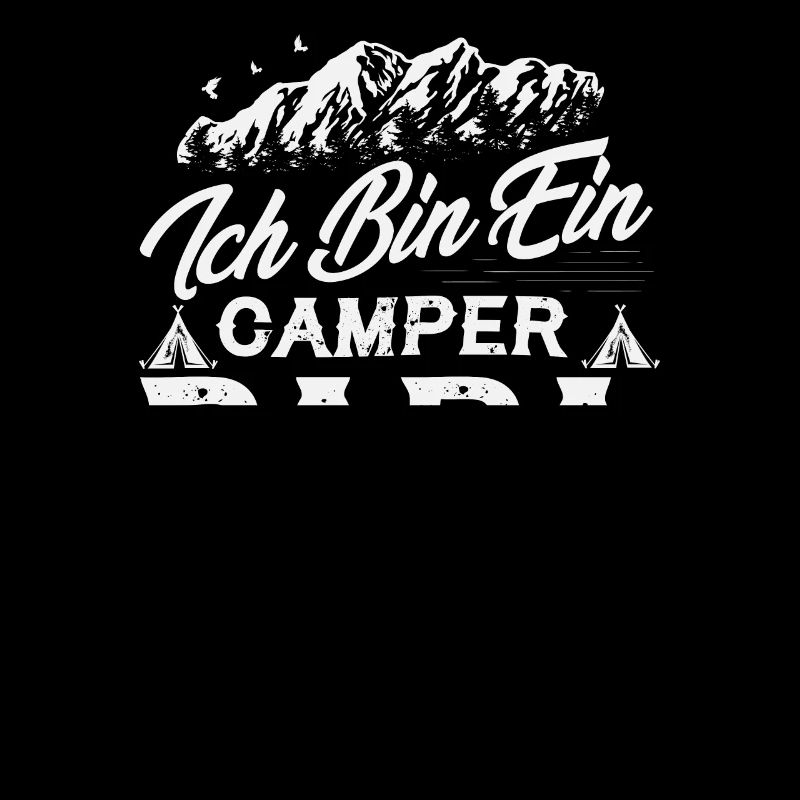 Ich Bin Ein Camper Papa T-Shirt Cooler als du