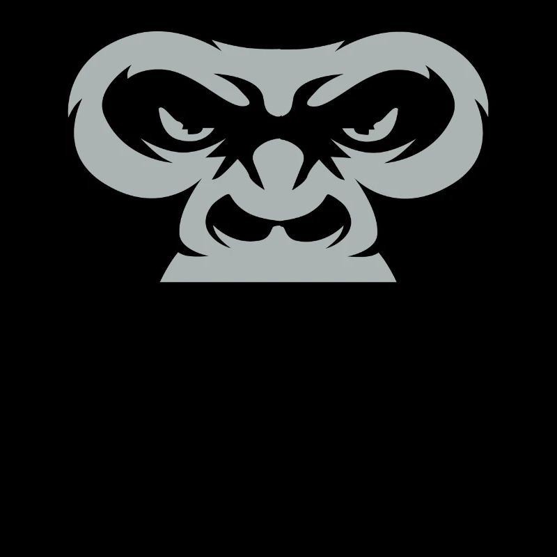 Gorilla Face Silverback Monkey Gift