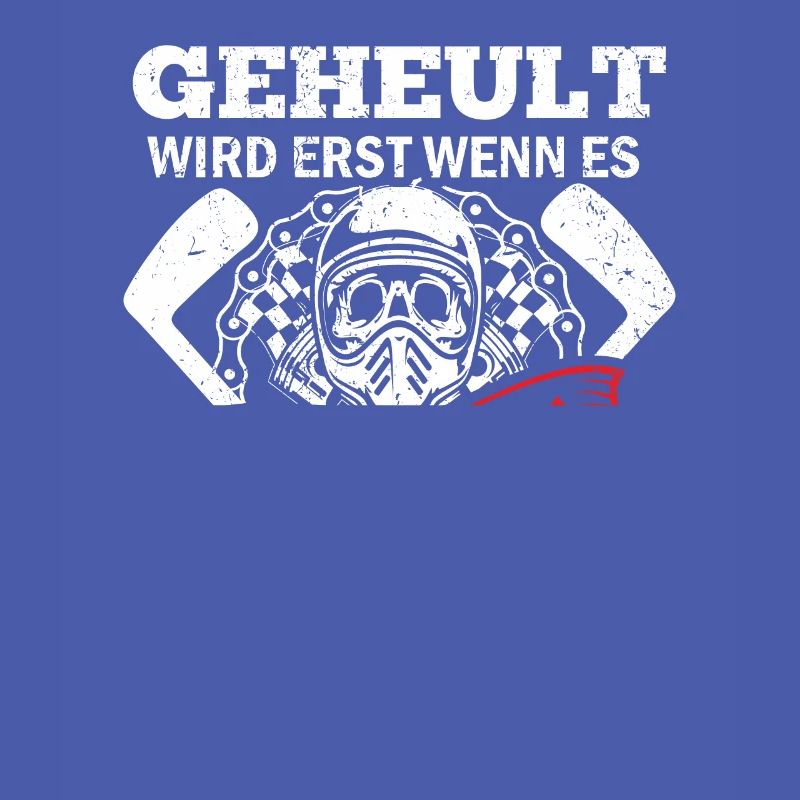 Geheult wird erst wenn es stark blutet oder