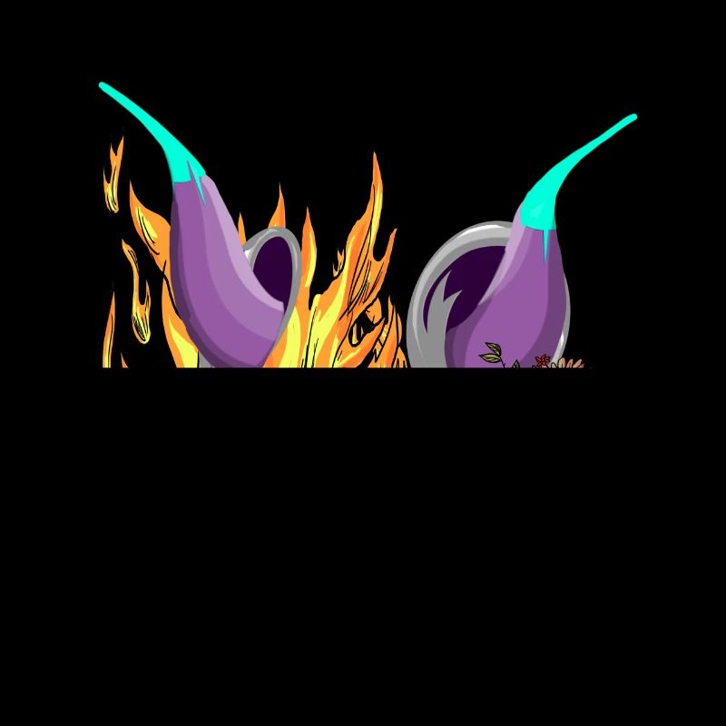 Flammes Devil Sans fumée chaud et rock coloré