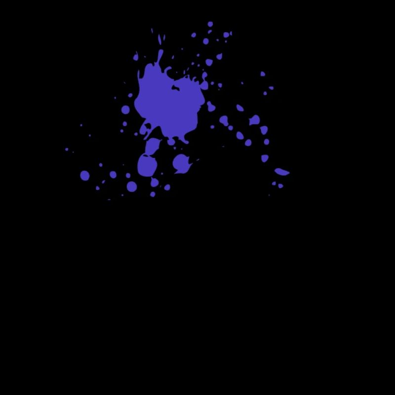 Éclaboussures de peinture éclaboussures d'idée de cadeau de couleur