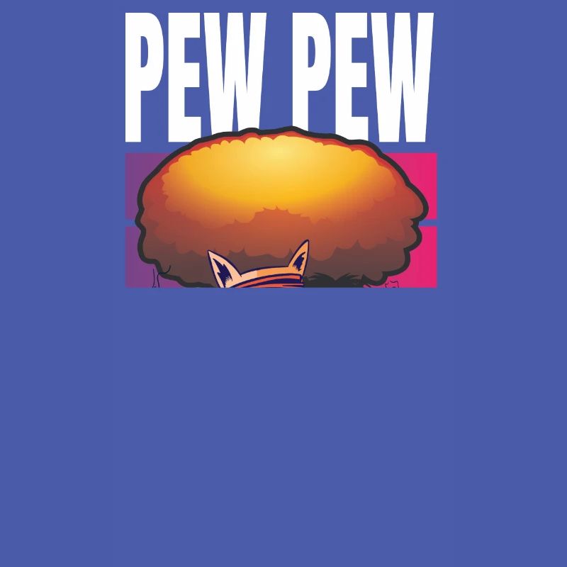 pew pew funny cat funny cat gift idea