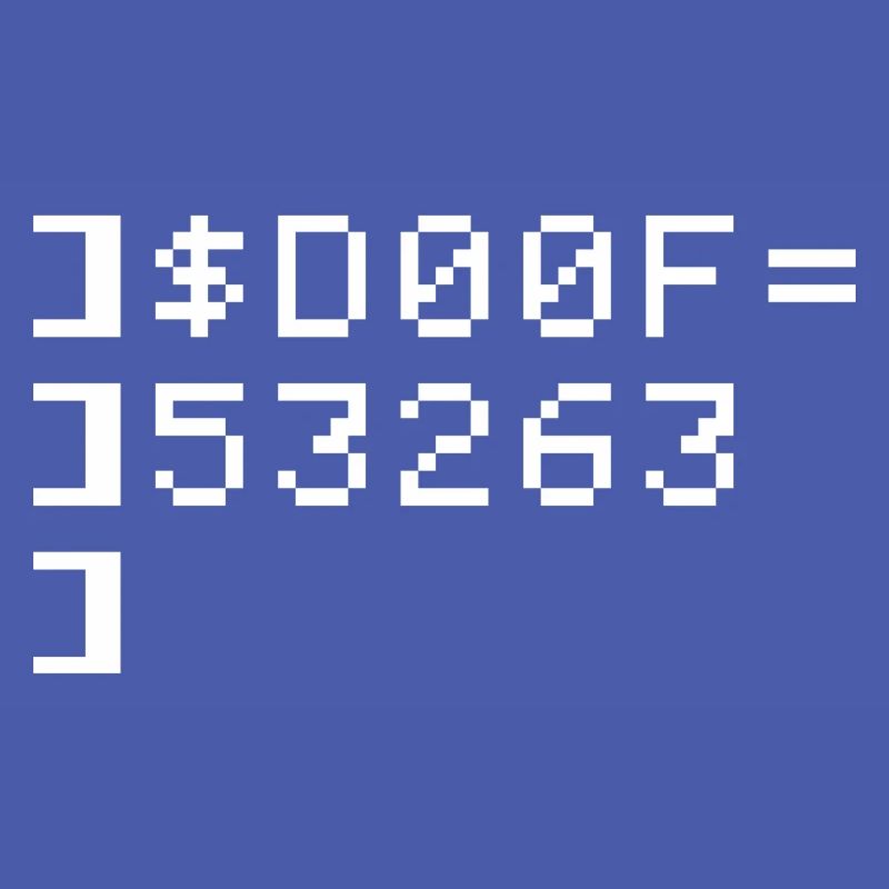 DOOF Code 8 bits Nerd Terminal Pixel Retro