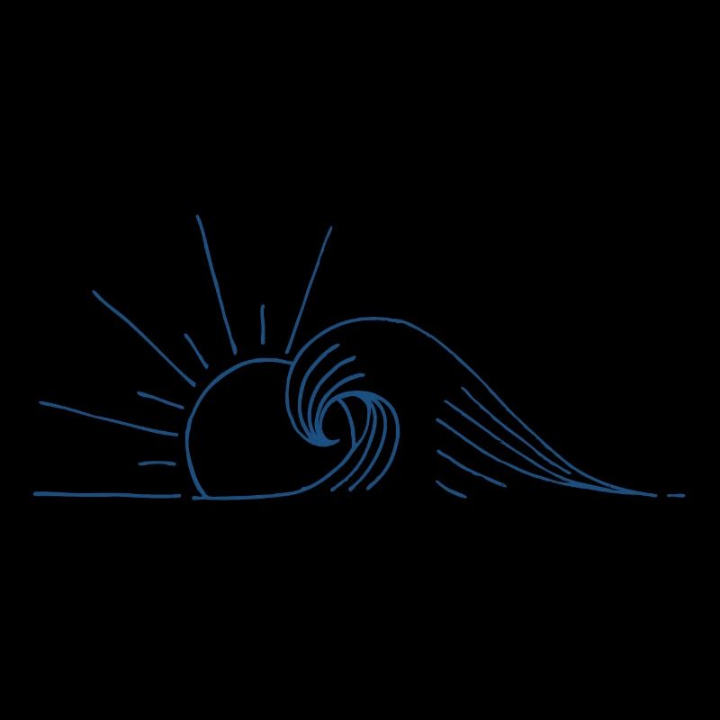 Blue Wave & Sunset